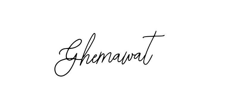 You should practise on your own different ways (Bearetta-2O07w) to write your name (Ghemawat) in signature. don't let someone else do it for you. Ghemawat signature style 12 images and pictures png