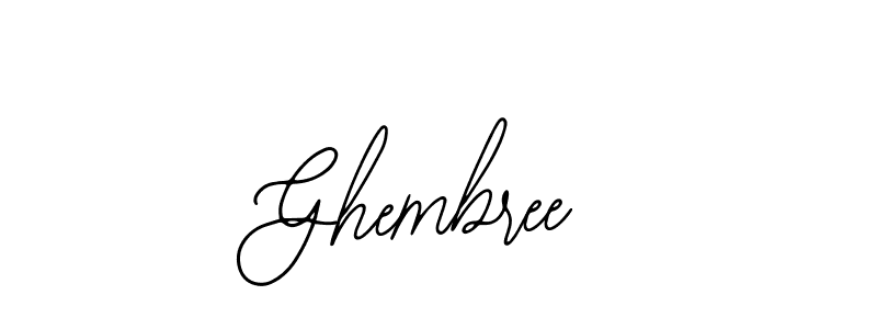 Ghembree stylish signature style. Best Handwritten Sign (Bearetta-2O07w) for my name. Handwritten Signature Collection Ideas for my name Ghembree. Ghembree signature style 12 images and pictures png