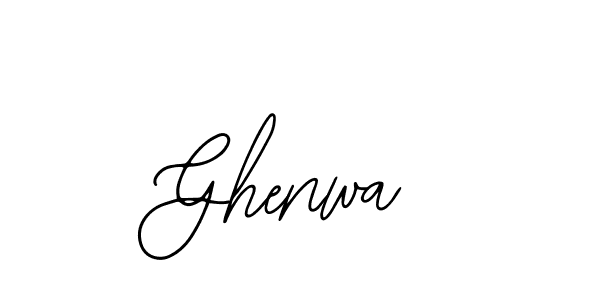 if you are searching for the best signature style for your name Ghenwa. so please give up your signature search. here we have designed multiple signature styles  using Bearetta-2O07w. Ghenwa signature style 12 images and pictures png