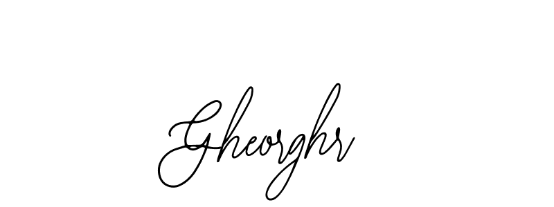 Bearetta-2O07w is a professional signature style that is perfect for those who want to add a touch of class to their signature. It is also a great choice for those who want to make their signature more unique. Get Gheorghr name to fancy signature for free. Gheorghr signature style 12 images and pictures png