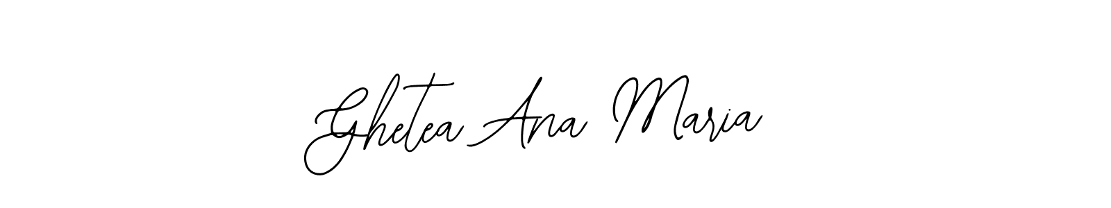 Use a signature maker to create a handwritten signature online. With this signature software, you can design (Bearetta-2O07w) your own signature for name Ghetea Ana Maria. Ghetea Ana Maria signature style 12 images and pictures png