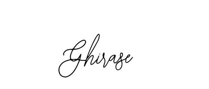 Design your own signature with our free online signature maker. With this signature software, you can create a handwritten (Bearetta-2O07w) signature for name Ghirase. Ghirase signature style 12 images and pictures png