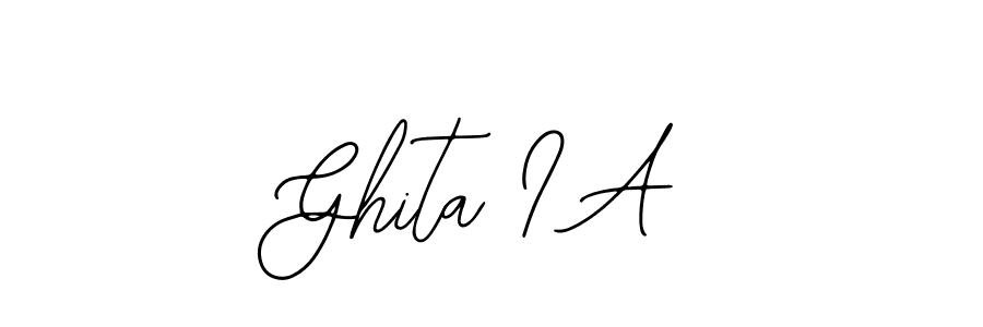 Once you've used our free online signature maker to create your best signature Bearetta-2O07w style, it's time to enjoy all of the benefits that Ghita I A name signing documents. Ghita I A signature style 12 images and pictures png