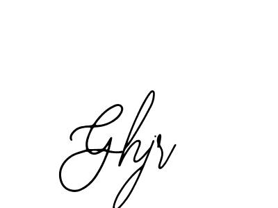How to make Ghjr signature? Bearetta-2O07w is a professional autograph style. Create handwritten signature for Ghjr name. Ghjr signature style 12 images and pictures png