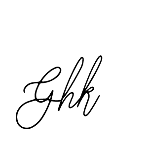 Ghk stylish signature style. Best Handwritten Sign (Bearetta-2O07w) for my name. Handwritten Signature Collection Ideas for my name Ghk. Ghk signature style 12 images and pictures png