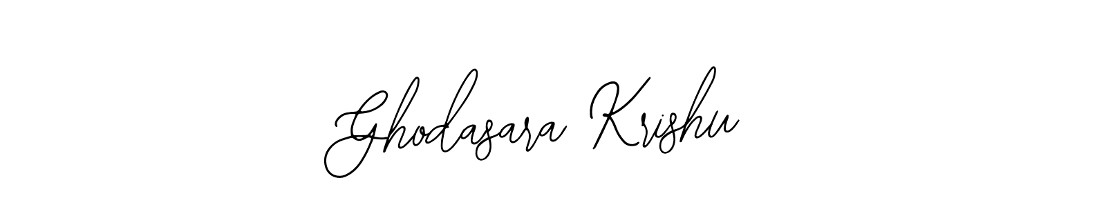 Make a short Ghodasara Krishu signature style. Manage your documents anywhere anytime using Bearetta-2O07w. Create and add eSignatures, submit forms, share and send files easily. Ghodasara Krishu signature style 12 images and pictures png