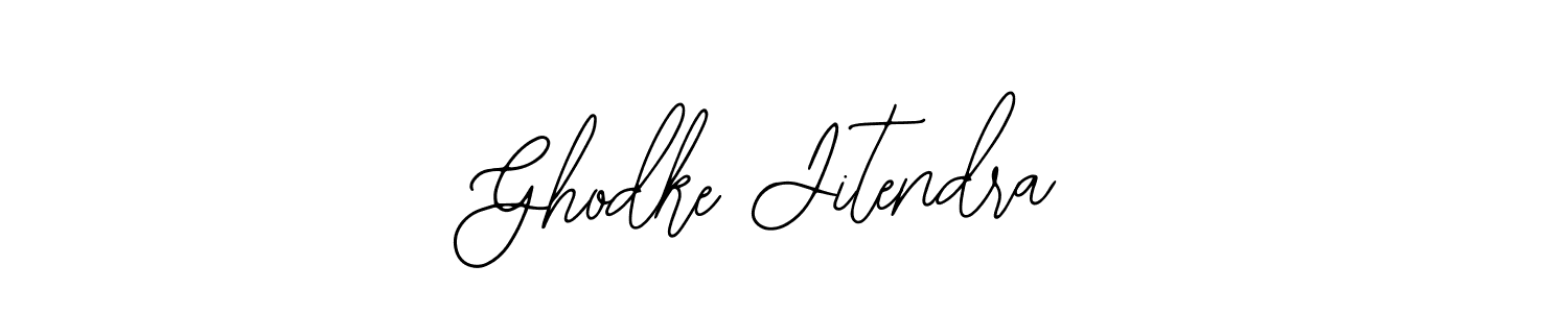 Bearetta-2O07w is a professional signature style that is perfect for those who want to add a touch of class to their signature. It is also a great choice for those who want to make their signature more unique. Get Ghodke Jitendra name to fancy signature for free. Ghodke Jitendra signature style 12 images and pictures png