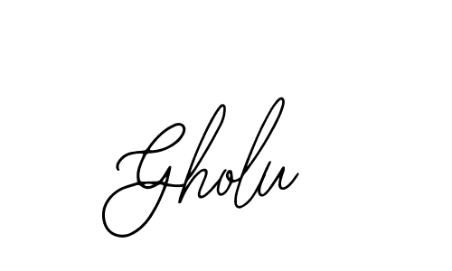 Create a beautiful signature design for name Gholu. With this signature (Bearetta-2O07w) fonts, you can make a handwritten signature for free. Gholu signature style 12 images and pictures png