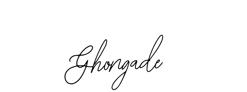 Make a beautiful signature design for name Ghongade. With this signature (Bearetta-2O07w) style, you can create a handwritten signature for free. Ghongade signature style 12 images and pictures png