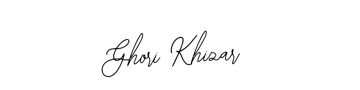 How to Draw Ghori Khizar signature style? Bearetta-2O07w is a latest design signature styles for name Ghori Khizar. Ghori Khizar signature style 12 images and pictures png