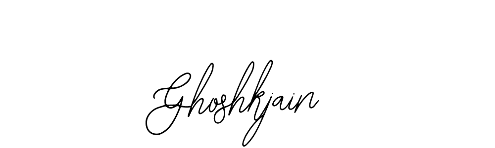 Also we have Ghoshkjain name is the best signature style. Create professional handwritten signature collection using Bearetta-2O07w autograph style. Ghoshkjain signature style 12 images and pictures png
