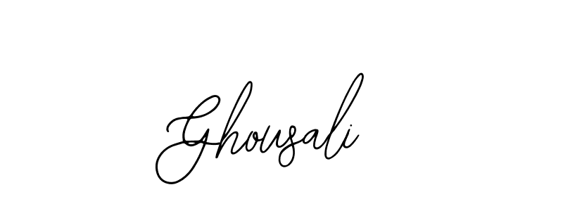 Also we have Ghousali name is the best signature style. Create professional handwritten signature collection using Bearetta-2O07w autograph style. Ghousali signature style 12 images and pictures png