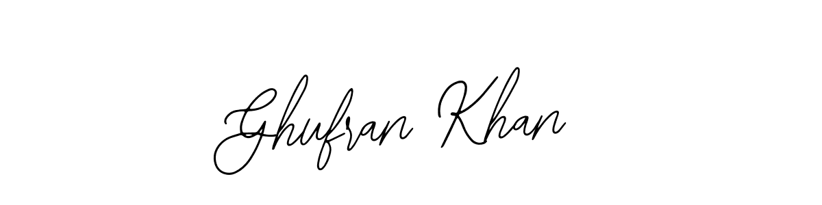 Ghufran Khan stylish signature style. Best Handwritten Sign (Bearetta-2O07w) for my name. Handwritten Signature Collection Ideas for my name Ghufran Khan. Ghufran Khan signature style 12 images and pictures png