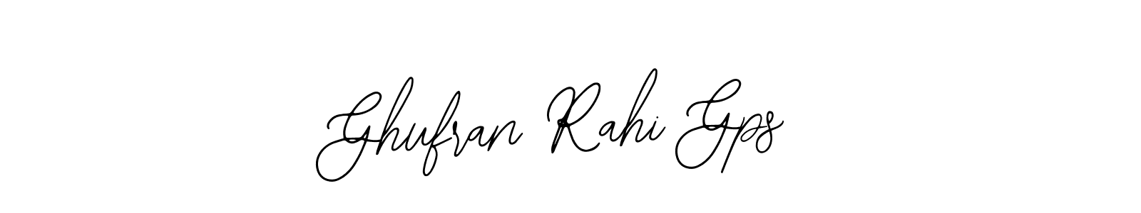 Use a signature maker to create a handwritten signature online. With this signature software, you can design (Bearetta-2O07w) your own signature for name Ghufran Rahi Gps. Ghufran Rahi Gps signature style 12 images and pictures png