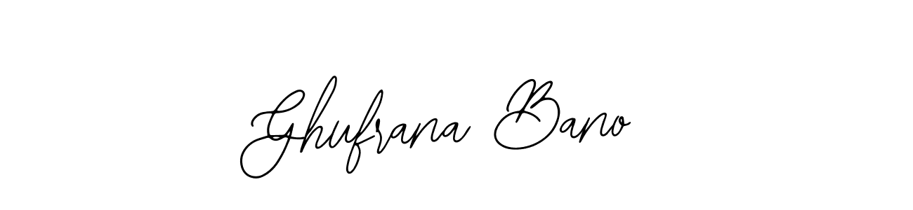 Make a beautiful signature design for name Ghufrana Bano. Use this online signature maker to create a handwritten signature for free. Ghufrana Bano signature style 12 images and pictures png