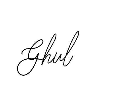 Also we have Ghul name is the best signature style. Create professional handwritten signature collection using Bearetta-2O07w autograph style. Ghul signature style 12 images and pictures png