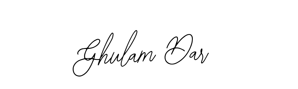 It looks lik you need a new signature style for name Ghulam Dar. Design unique handwritten (Bearetta-2O07w) signature with our free signature maker in just a few clicks. Ghulam Dar signature style 12 images and pictures png