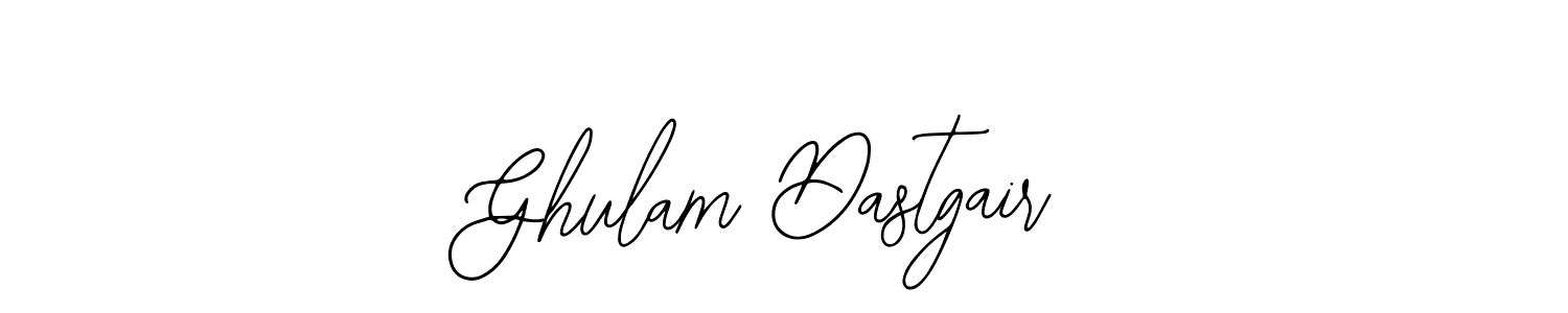 How to Draw Ghulam Dastgair signature style? Bearetta-2O07w is a latest design signature styles for name Ghulam Dastgair. Ghulam Dastgair signature style 12 images and pictures png