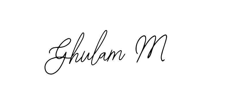 Best and Professional Signature Style for Ghulam M. Bearetta-2O07w Best Signature Style Collection. Ghulam M signature style 12 images and pictures png