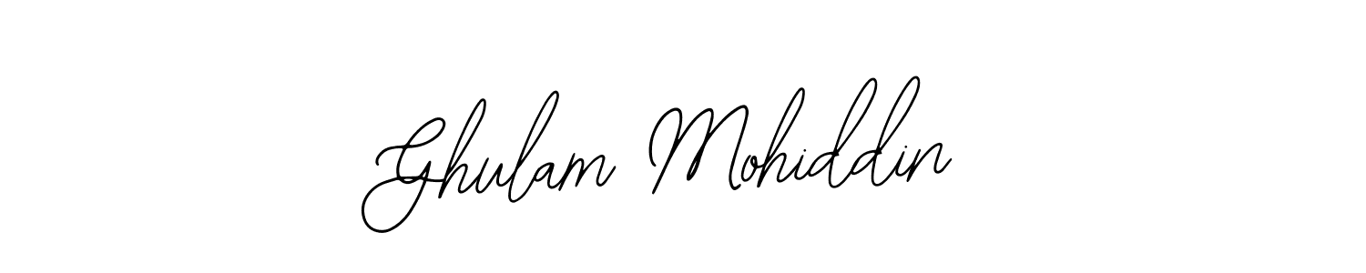 Make a beautiful signature design for name Ghulam Mohiddin. With this signature (Bearetta-2O07w) style, you can create a handwritten signature for free. Ghulam Mohiddin signature style 12 images and pictures png