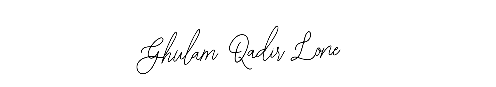 Make a beautiful signature design for name Ghulam Qadir Lone. With this signature (Bearetta-2O07w) style, you can create a handwritten signature for free. Ghulam Qadir Lone signature style 12 images and pictures png