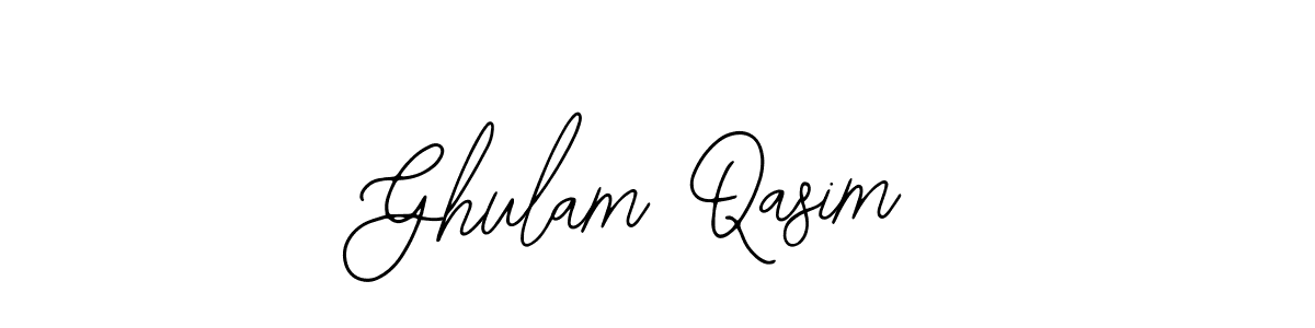 How to Draw Ghulam Qasim signature style? Bearetta-2O07w is a latest design signature styles for name Ghulam Qasim. Ghulam Qasim signature style 12 images and pictures png