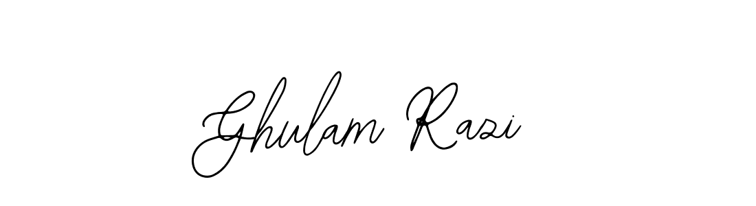 Similarly Bearetta-2O07w is the best handwritten signature design. Signature creator online .You can use it as an online autograph creator for name Ghulam Razi. Ghulam Razi signature style 12 images and pictures png