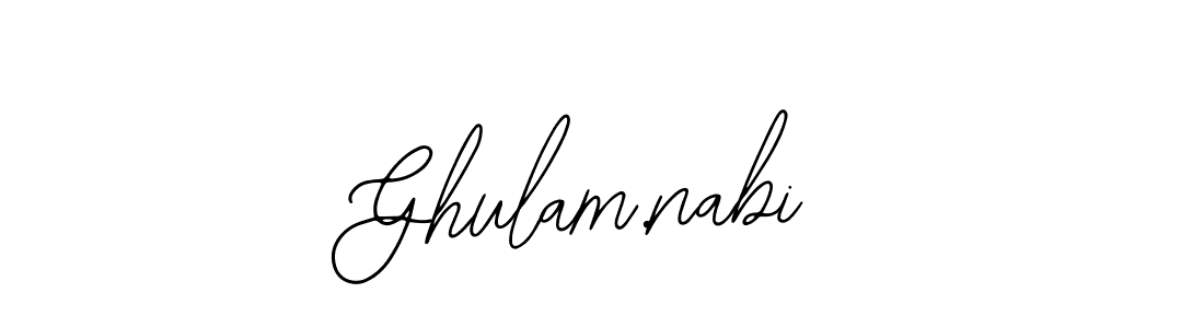 Make a short Ghulam.nabi signature style. Manage your documents anywhere anytime using Bearetta-2O07w. Create and add eSignatures, submit forms, share and send files easily. Ghulam.nabi signature style 12 images and pictures png