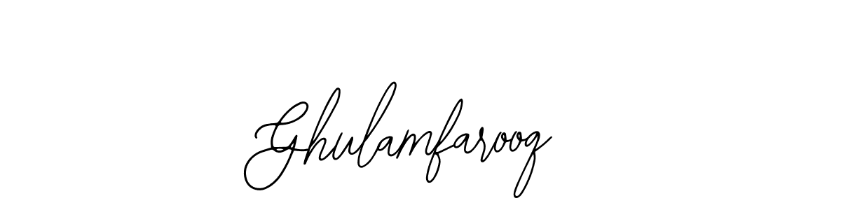 See photos of Ghulamfarooq official signature by Spectra . Check more albums & portfolios. Read reviews & check more about Bearetta-2O07w font. Ghulamfarooq signature style 12 images and pictures png