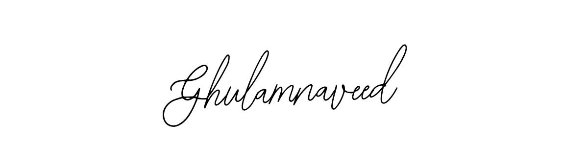 if you are searching for the best signature style for your name Ghulamnaveed. so please give up your signature search. here we have designed multiple signature styles  using Bearetta-2O07w. Ghulamnaveed signature style 12 images and pictures png