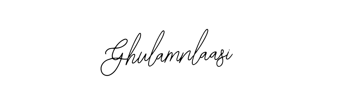 Ghulamnlaasi stylish signature style. Best Handwritten Sign (Bearetta-2O07w) for my name. Handwritten Signature Collection Ideas for my name Ghulamnlaasi. Ghulamnlaasi signature style 12 images and pictures png