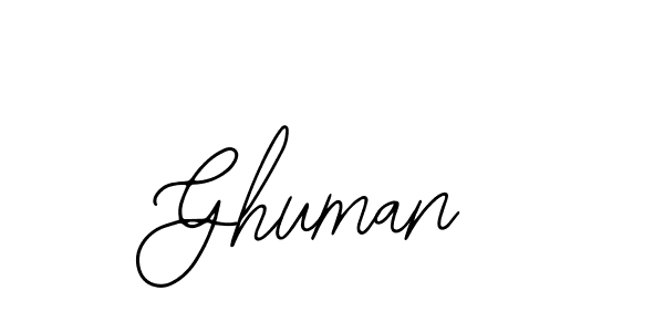 Make a beautiful signature design for name Ghuman. Use this online signature maker to create a handwritten signature for free. Ghuman signature style 12 images and pictures png