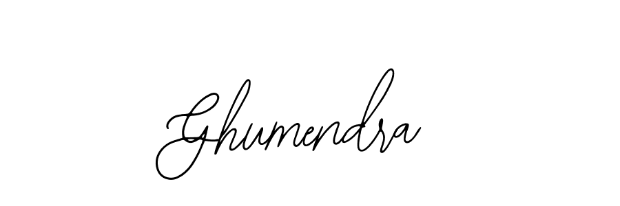 How to Draw Ghumendra signature style? Bearetta-2O07w is a latest design signature styles for name Ghumendra. Ghumendra signature style 12 images and pictures png