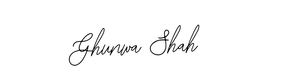 Also we have Ghunwa Shah name is the best signature style. Create professional handwritten signature collection using Bearetta-2O07w autograph style. Ghunwa Shah signature style 12 images and pictures png