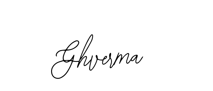 Ghverma stylish signature style. Best Handwritten Sign (Bearetta-2O07w) for my name. Handwritten Signature Collection Ideas for my name Ghverma. Ghverma signature style 12 images and pictures png