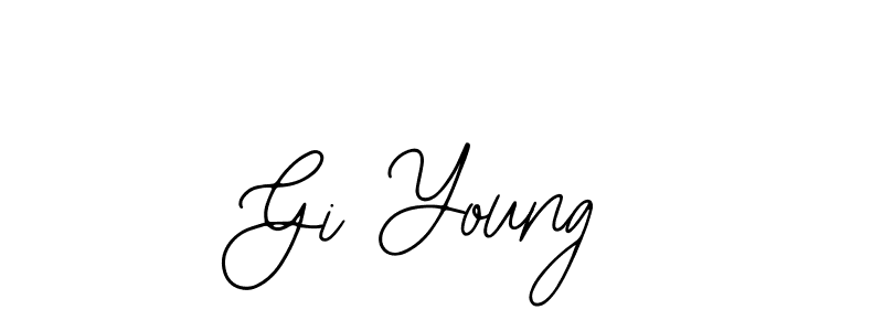 Make a beautiful signature design for name Gi Young. With this signature (Bearetta-2O07w) style, you can create a handwritten signature for free. Gi Young signature style 12 images and pictures png