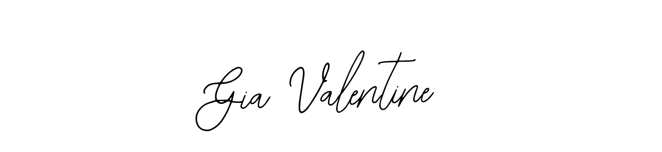 Also You can easily find your signature by using the search form. We will create Gia Valentine name handwritten signature images for you free of cost using Bearetta-2O07w sign style. Gia Valentine signature style 12 images and pictures png