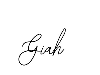 How to Draw Giah signature style? Bearetta-2O07w is a latest design signature styles for name Giah. Giah signature style 12 images and pictures png