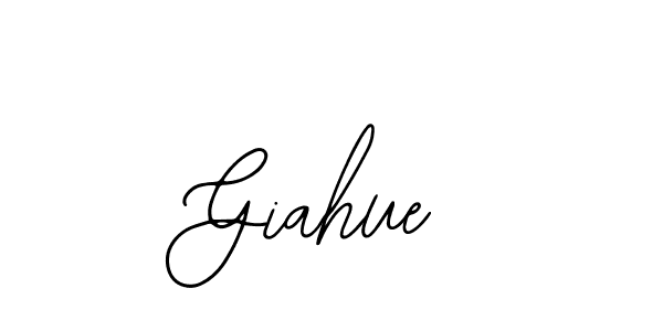 Also You can easily find your signature by using the search form. We will create Giahue name handwritten signature images for you free of cost using Bearetta-2O07w sign style. Giahue signature style 12 images and pictures png