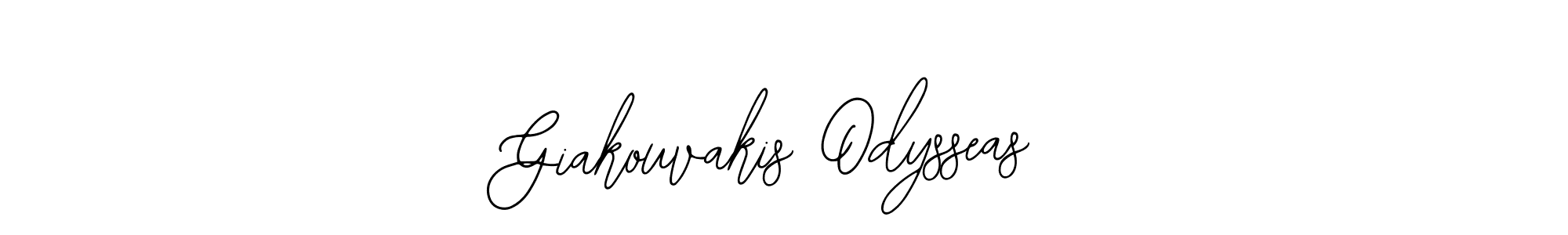 How to make Giakouvakis Odysseas signature? Bearetta-2O07w is a professional autograph style. Create handwritten signature for Giakouvakis Odysseas name. Giakouvakis Odysseas signature style 12 images and pictures png