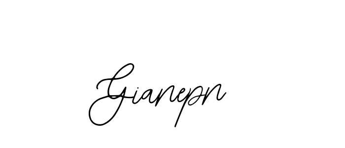 How to Draw Gianepn signature style? Bearetta-2O07w is a latest design signature styles for name Gianepn. Gianepn signature style 12 images and pictures png