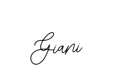 Use a signature maker to create a handwritten signature online. With this signature software, you can design (Bearetta-2O07w) your own signature for name Giani. Giani signature style 12 images and pictures png