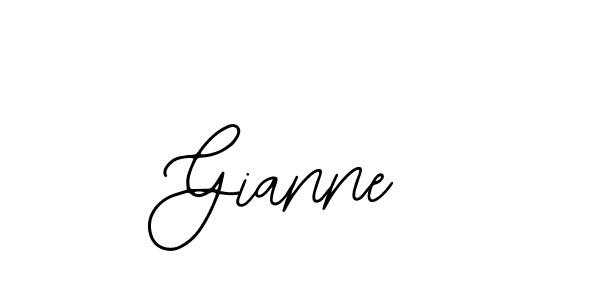 Bearetta-2O07w is a professional signature style that is perfect for those who want to add a touch of class to their signature. It is also a great choice for those who want to make their signature more unique. Get Gianne name to fancy signature for free. Gianne signature style 12 images and pictures png