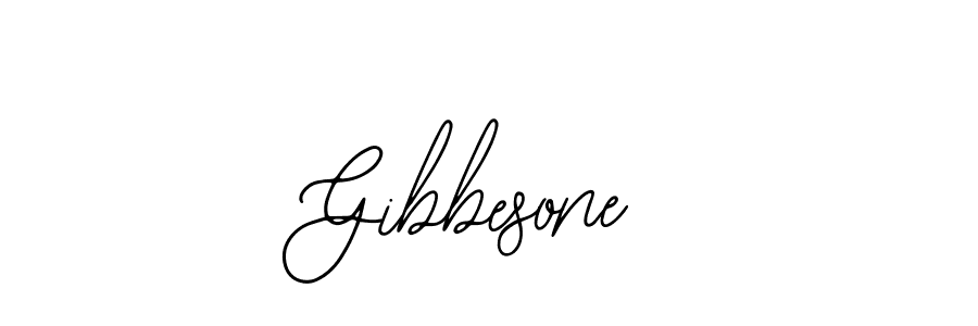 Use a signature maker to create a handwritten signature online. With this signature software, you can design (Bearetta-2O07w) your own signature for name Gibbesone. Gibbesone signature style 12 images and pictures png