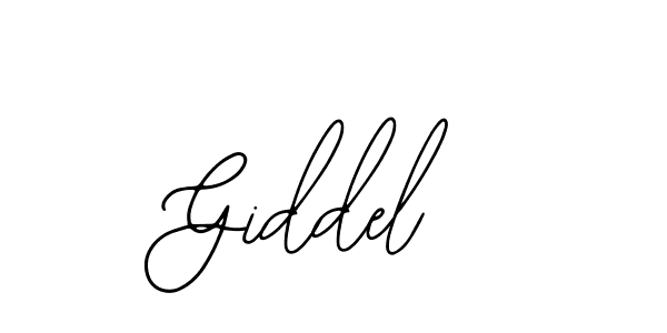 Also we have Giddel name is the best signature style. Create professional handwritten signature collection using Bearetta-2O07w autograph style. Giddel signature style 12 images and pictures png