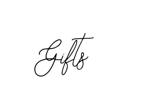 You should practise on your own different ways (Bearetta-2O07w) to write your name (Gifts) in signature. don't let someone else do it for you. Gifts signature style 12 images and pictures png