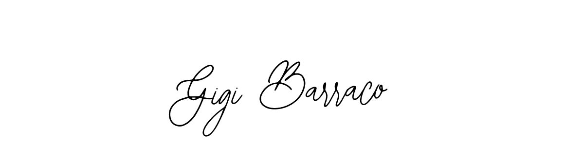 Also You can easily find your signature by using the search form. We will create Gigi Barraco name handwritten signature images for you free of cost using Bearetta-2O07w sign style. Gigi Barraco signature style 12 images and pictures png