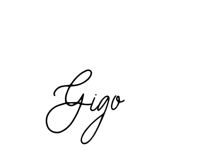 Gigo stylish signature style. Best Handwritten Sign (Bearetta-2O07w) for my name. Handwritten Signature Collection Ideas for my name Gigo. Gigo signature style 12 images and pictures png