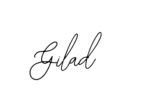 Make a beautiful signature design for name Gilad. With this signature (Bearetta-2O07w) style, you can create a handwritten signature for free. Gilad signature style 12 images and pictures png