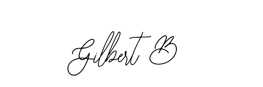 Create a beautiful signature design for name Gilbert B. With this signature (Bearetta-2O07w) fonts, you can make a handwritten signature for free. Gilbert B signature style 12 images and pictures png